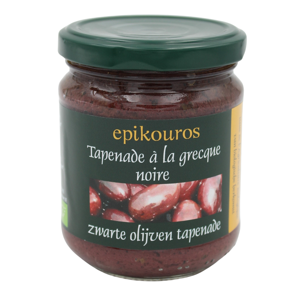 Tapenade olives noires BIO 6 x 190 gr