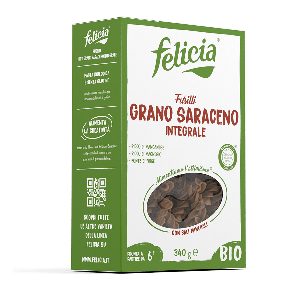 Fusilli de sarrasin BIO 10 x 250 gr