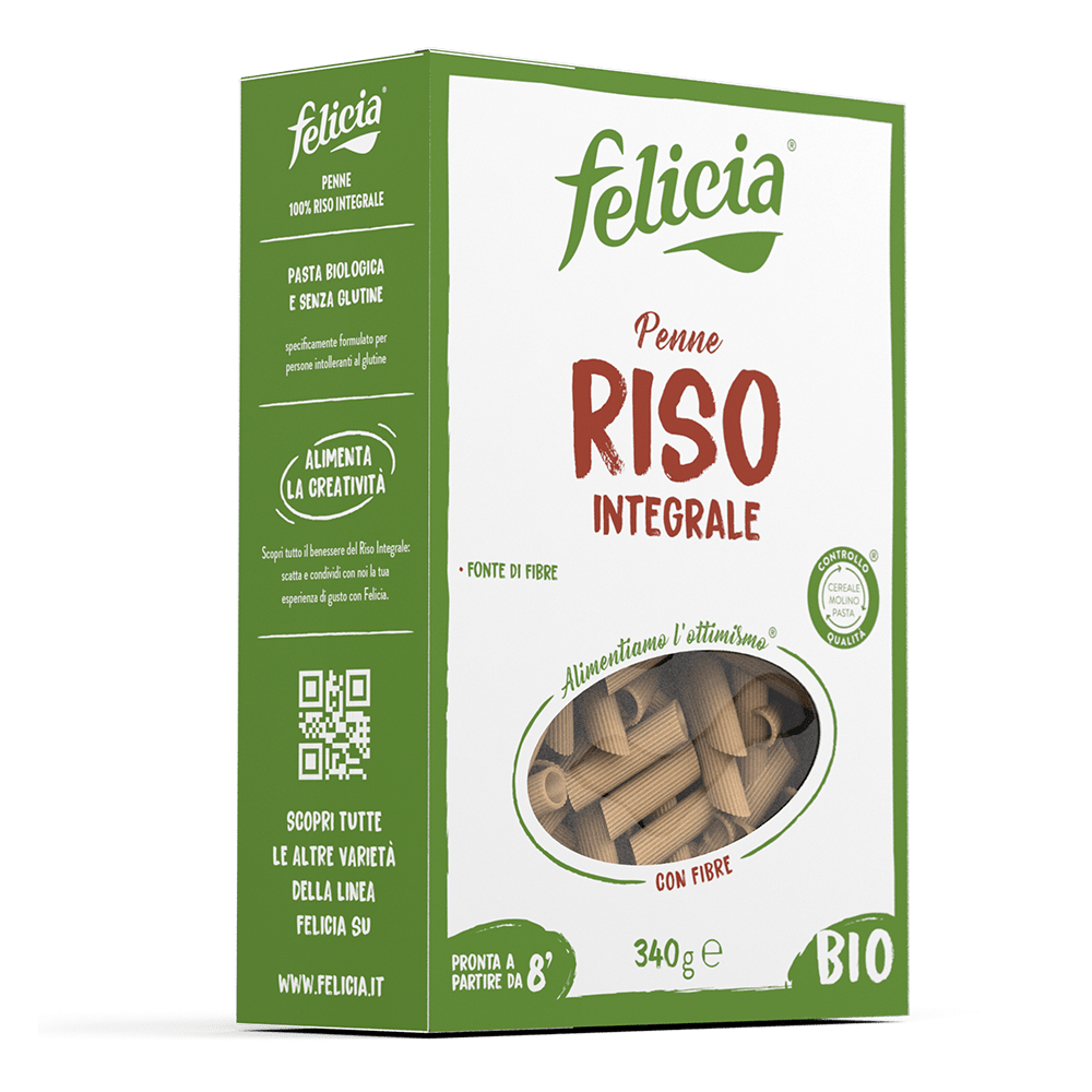 Penne de riz complet ss gluten BIO 250 gr — Carton de 10 pces