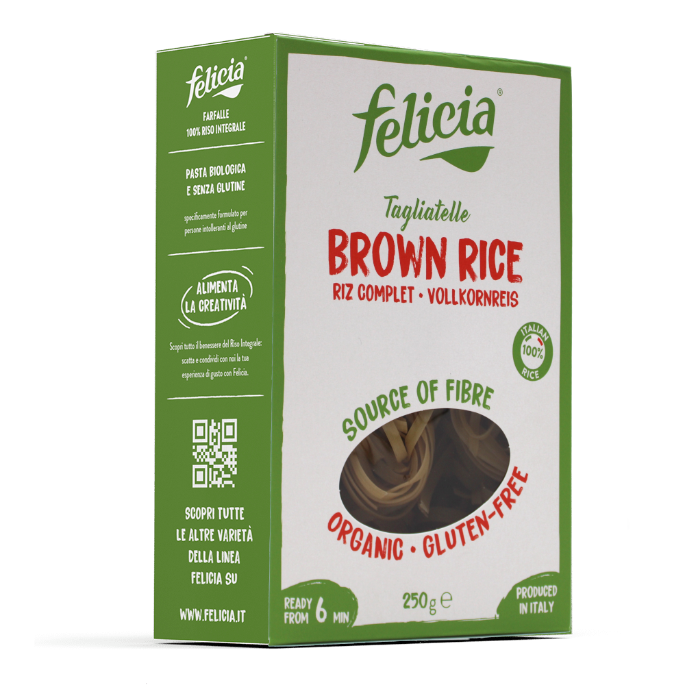 Tagliatelle de riz complet BIO 8 x 250 gr