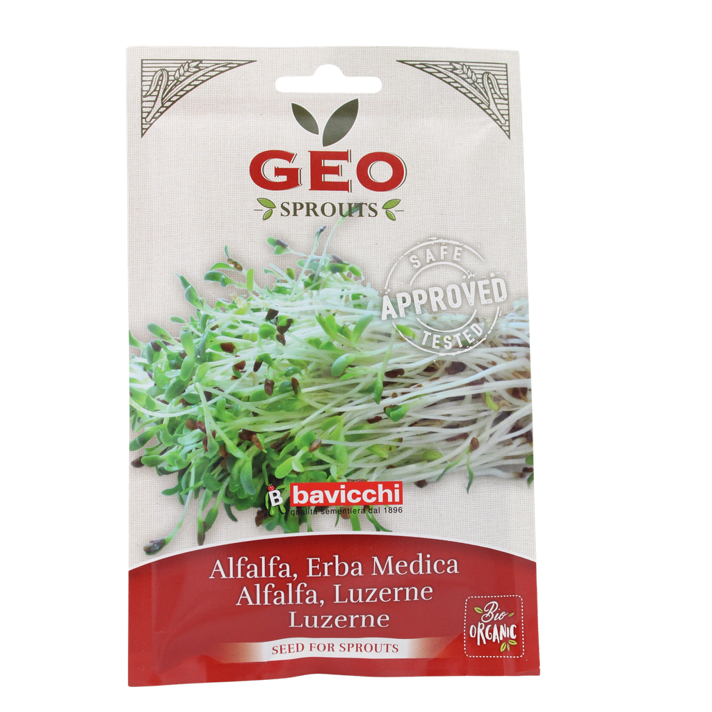 Alfalfa/luzerne à germer BIO 15 x 40 gr