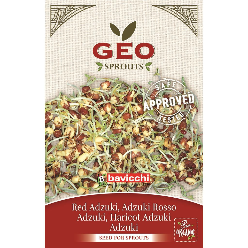 Adzuki rouge à germer BIO 15 x 90 gr