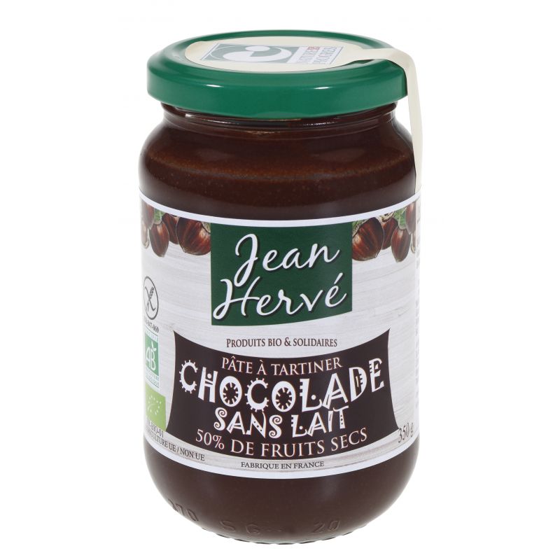 Chocolade sans lait - sans huile de palme BIO 6 x 350 gr