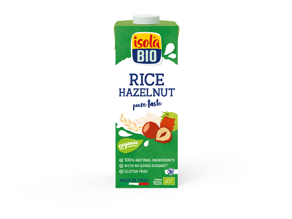 Boisson riz noisettes BIO 12 x 1L