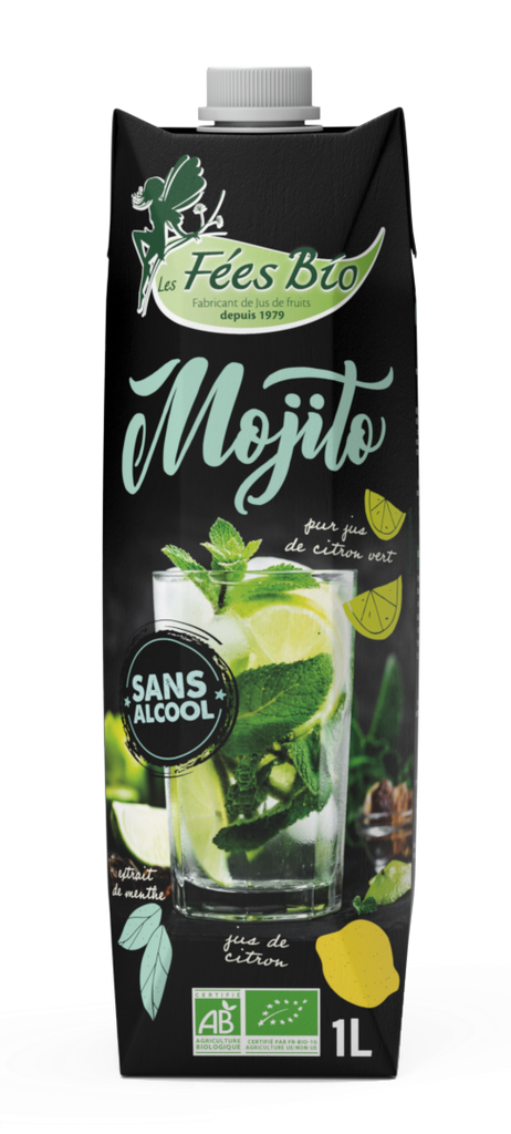 Cocktail Mojito sans alcool BIO 6 x 1L
