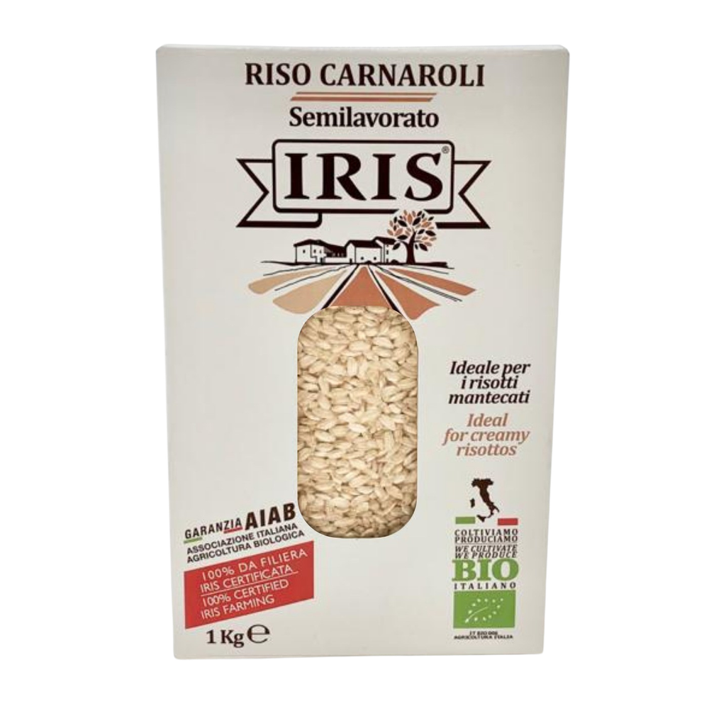 Riz rond 1/2 complet Carnaroli BIO 12 x 1 kg