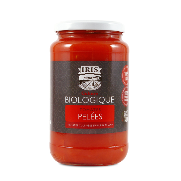 Tomate pelée BIO 6 x 550 gr