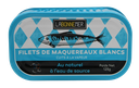 Filets de maquereau au naturel, à l'eau de source BIO 10 x 125 gr