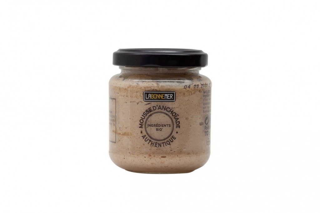 Mousse d'anchoïade BIO 12 x 110 gr