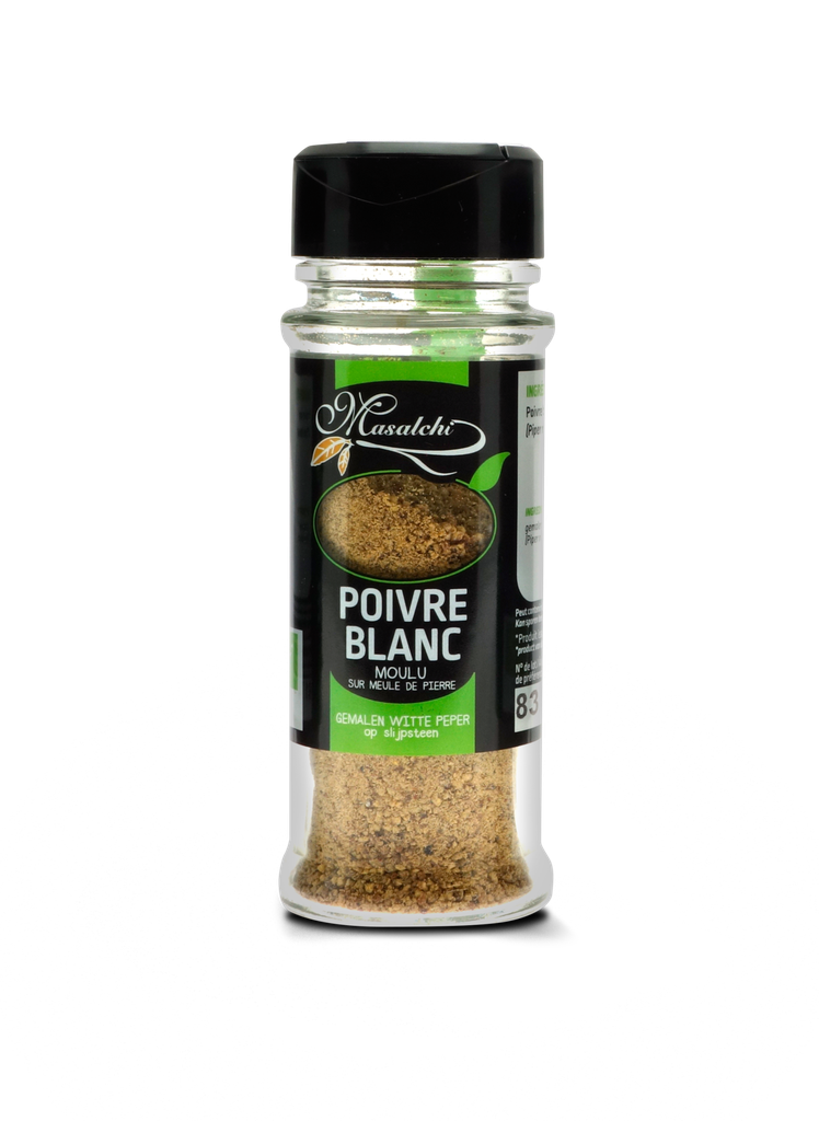 Poivre blanc moulu BIO 3 x 40 gr
