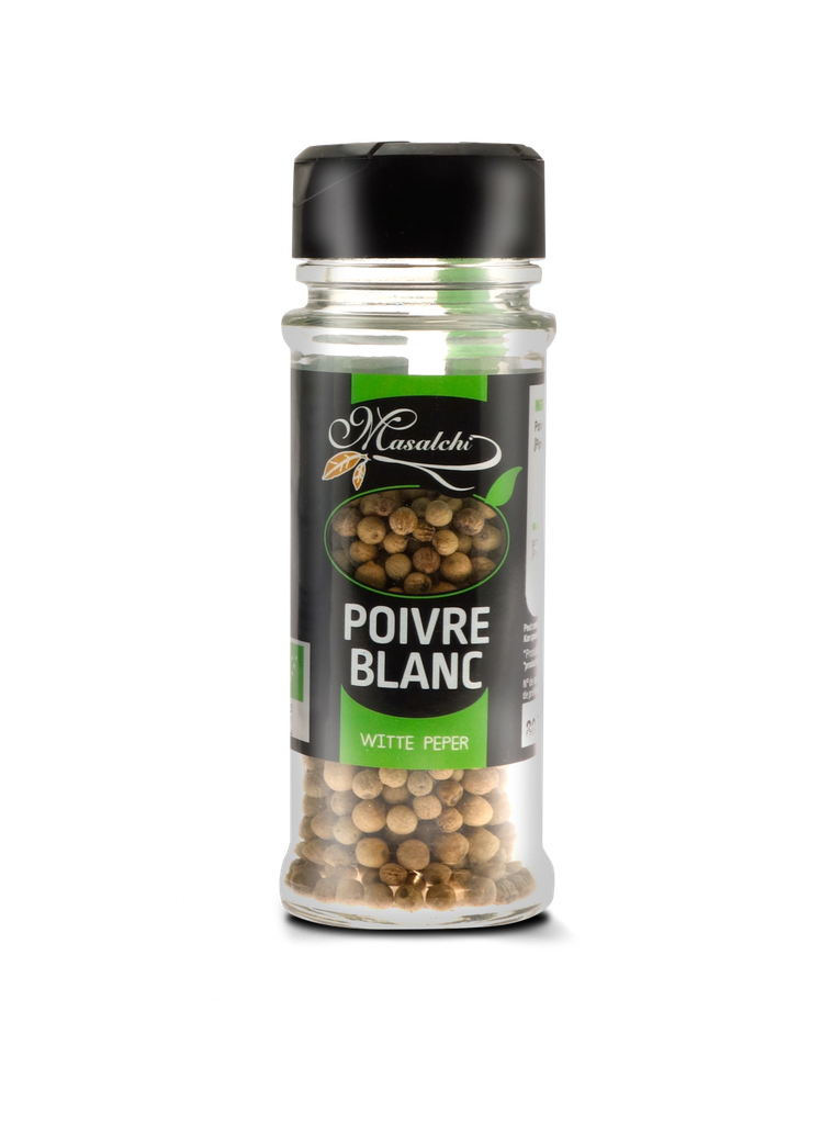 Poivre blanc grain BIO 3 x 40 gr