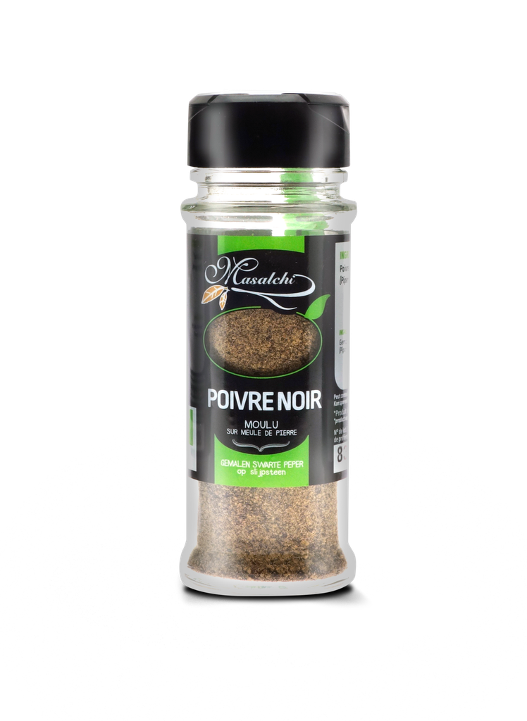 Poivre noir moulu BIO 3 x 38 gr