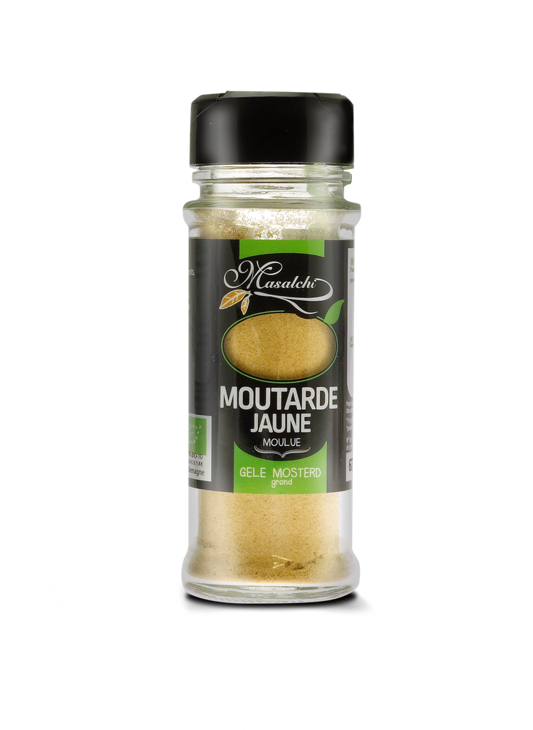 Moutarde jaune moulu BIO 3 x 35 gr