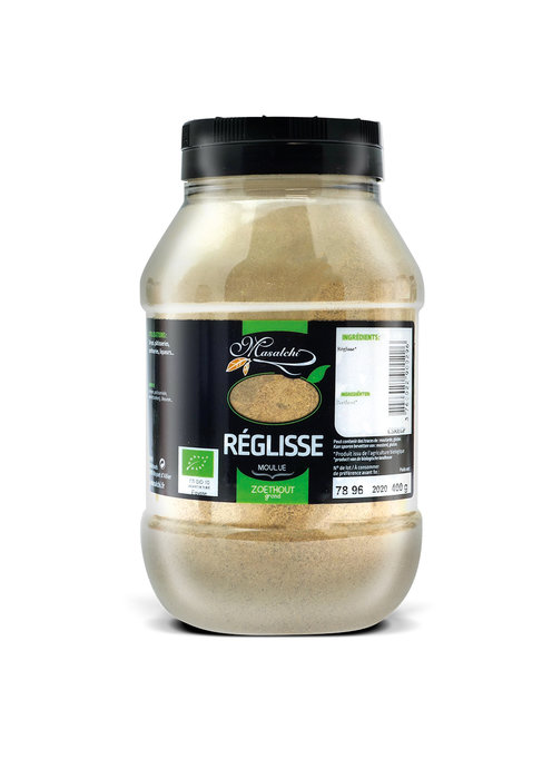 Réglisse moulu BIO 3 x 400 gr