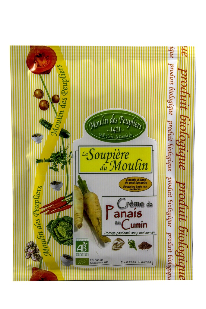 Crème de Panais cumin BIO 6 x 38 gr