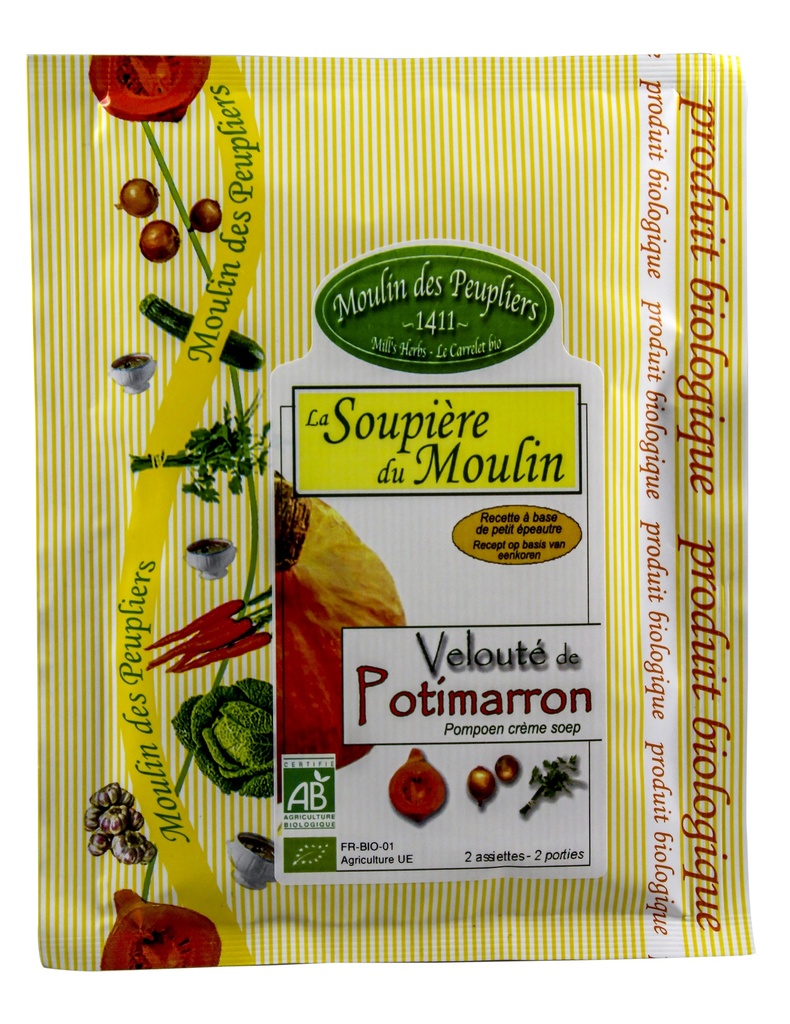 Velouté potimarron BIO 6 x 40 gr