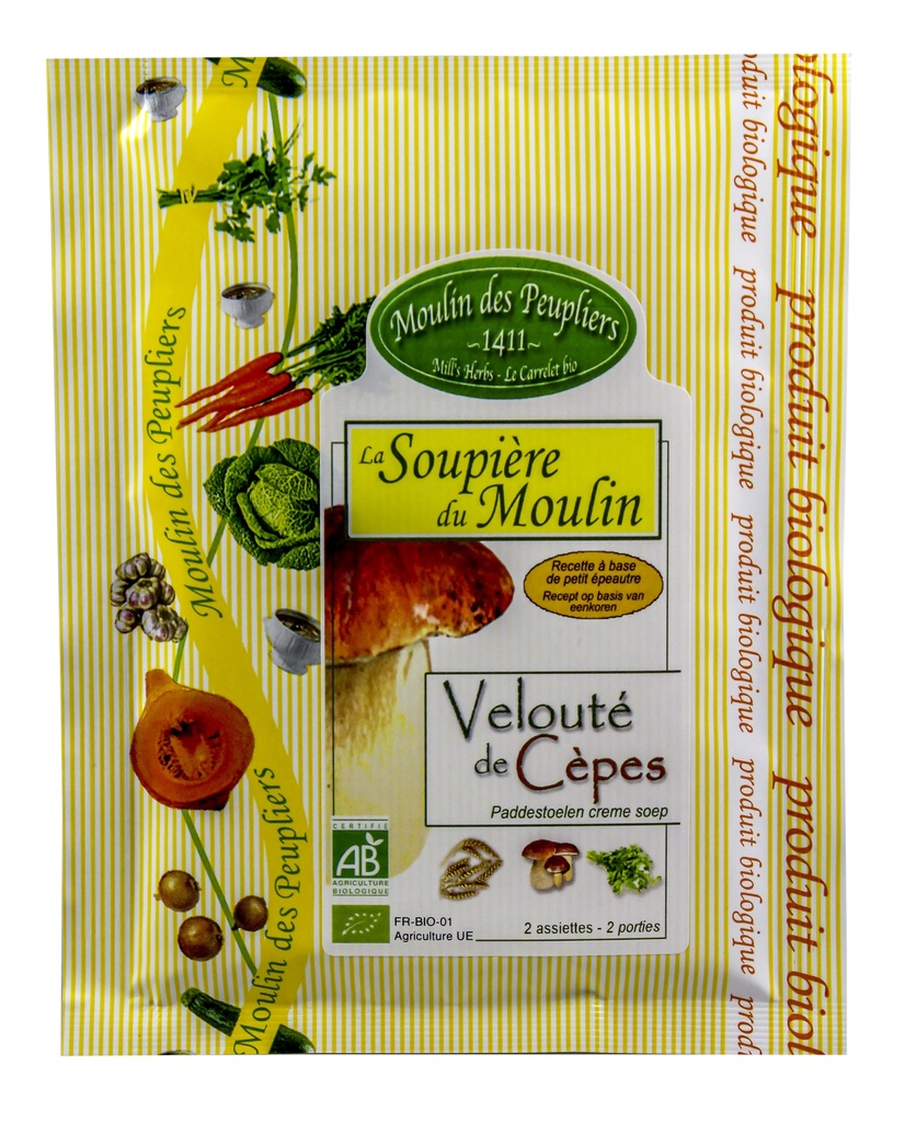 Velouté de cèpes BIO 6 x 38 gr