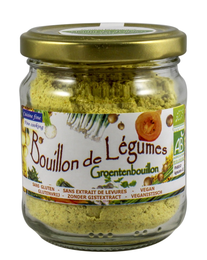 Bouillon de légumes BIO 6 x 120 gr