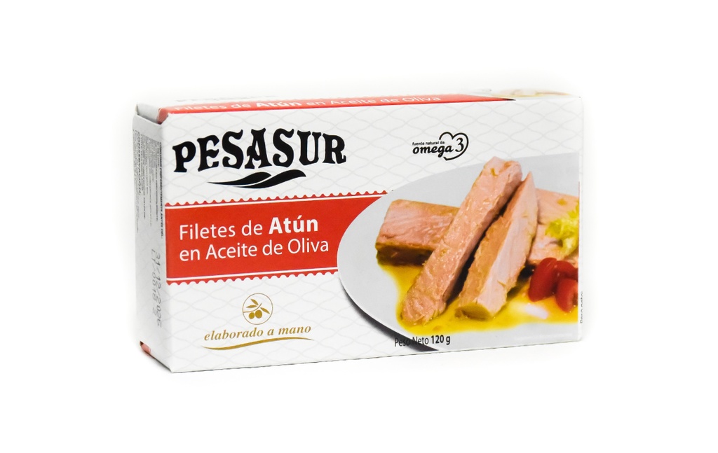 Filets de thon à l'huile d'olive BIO 10 x 125 gr