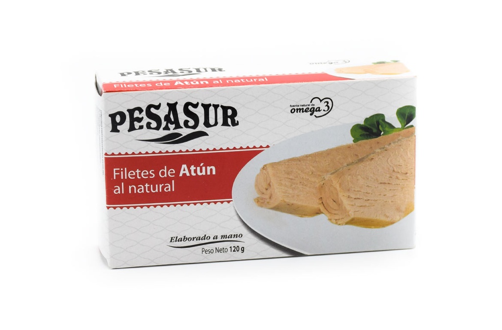 Filet de thon au naturel 10 x 120 gr