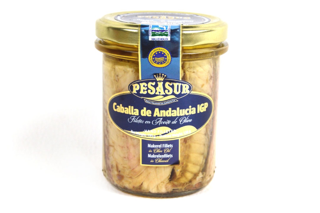 Filet de maquereau à l'huile d'olive BIO  12 x 195 gr