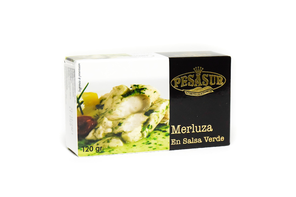 Poisson Merlu sauce verte 10 x 120 gr