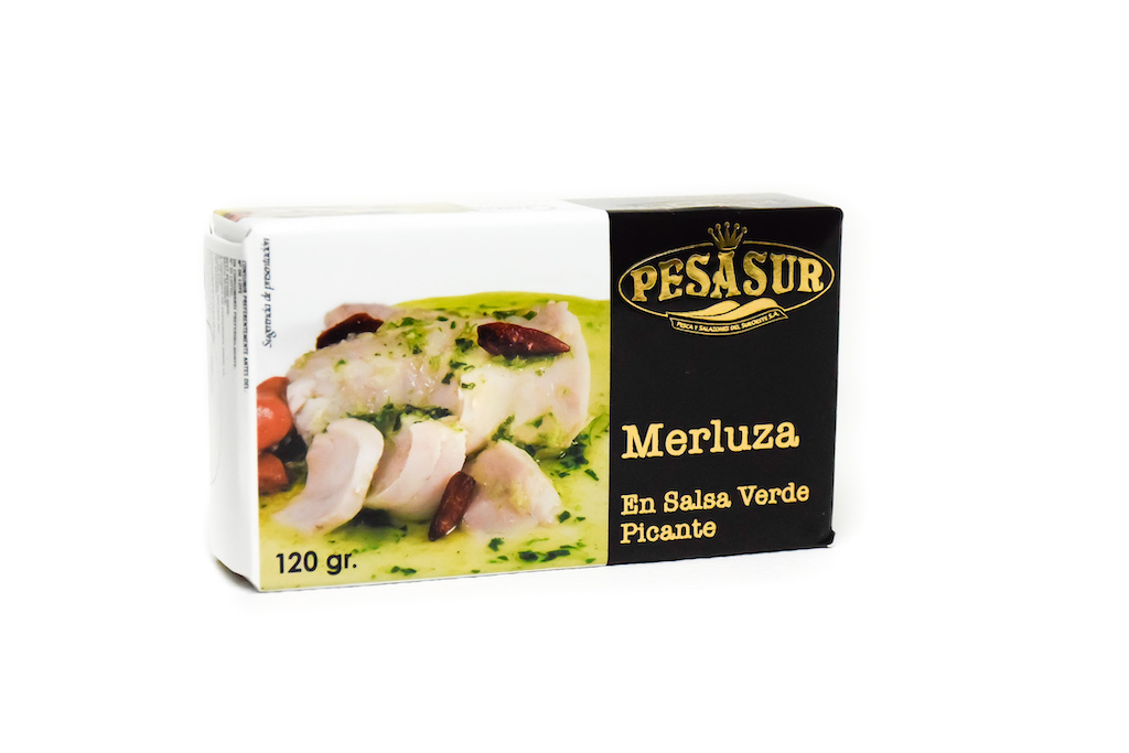 Poisson Merlu sauce piquante 10 x 120 gr