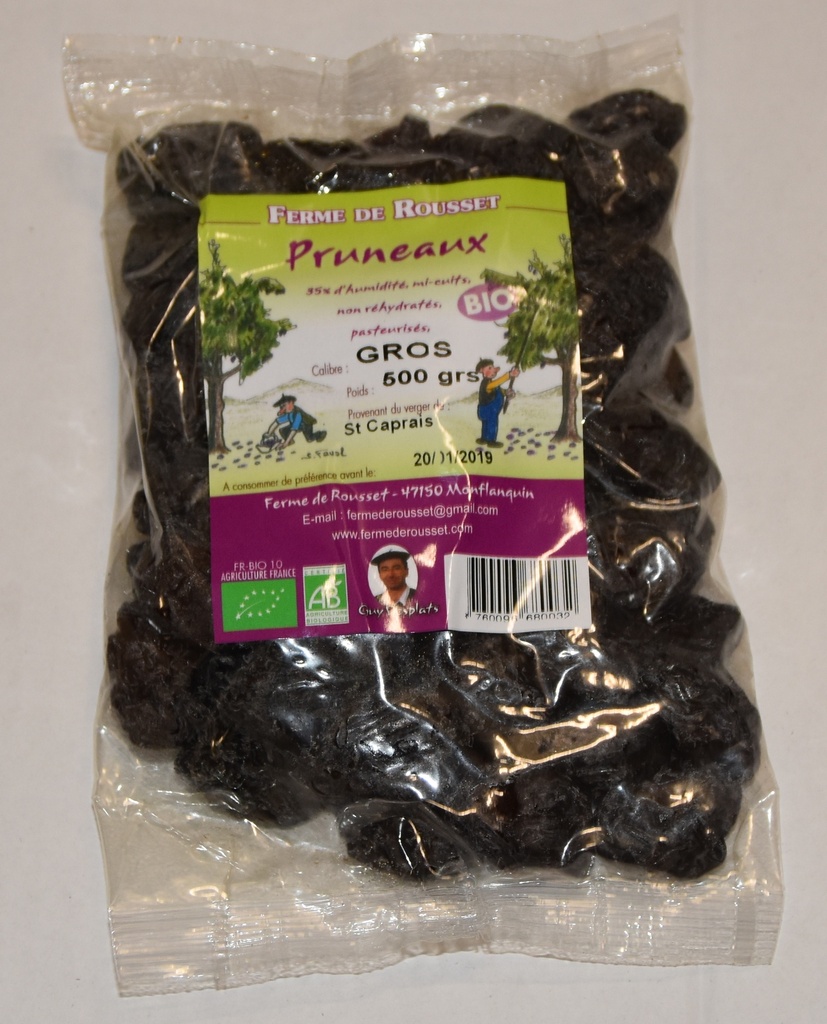 Pruneaux gros avec noyau BIO 18 x 500 gr