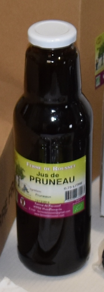 Jus de pruneaux BIO 6 x 75 cl