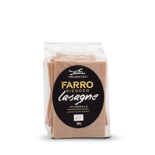 Lasagne à l'épeautre complet BIO 12 x 500 gr