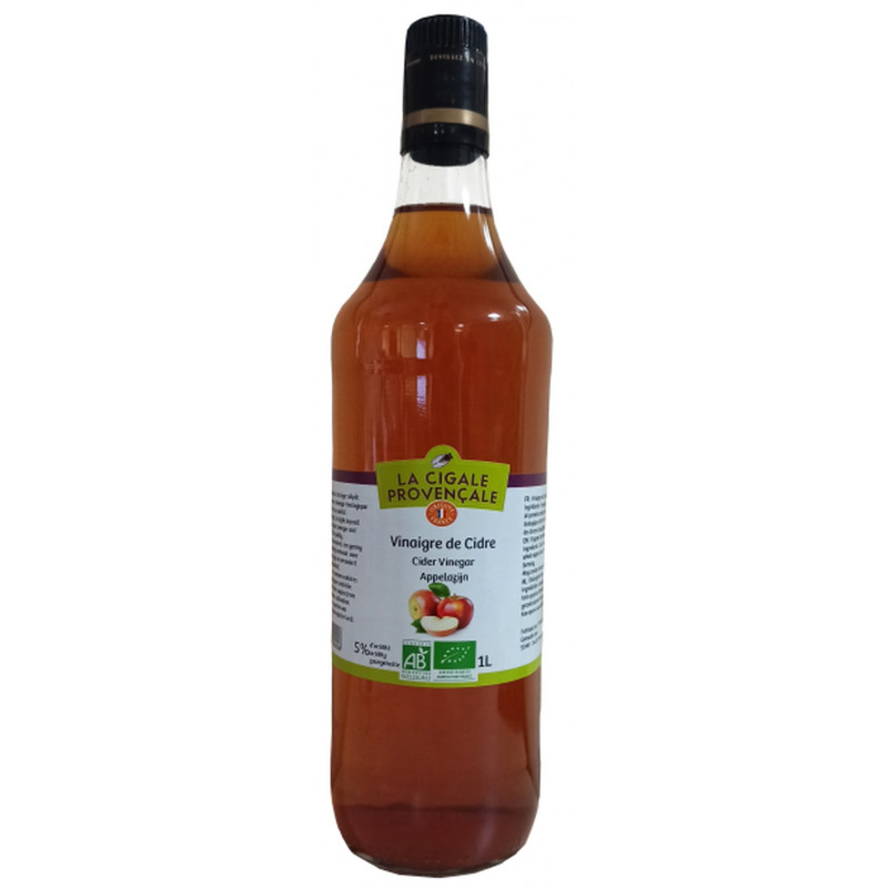 Vinaigre de cidre BIO 6 x 1L