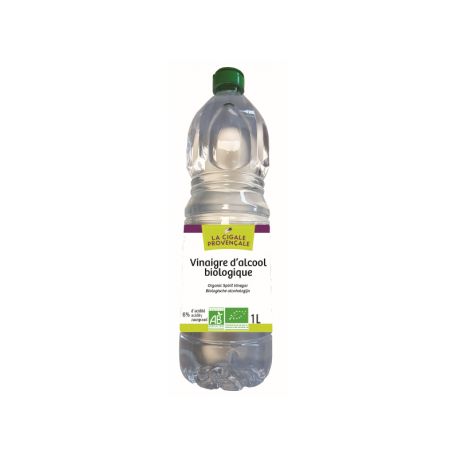 Vinaigre d'alcool 6 % BIO 12 x 1L