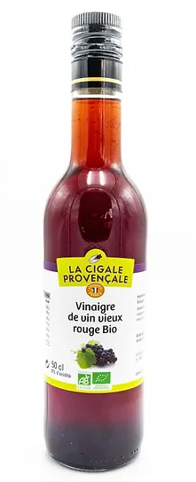 Vinaigre de vin rouge BIO 6 x 50 cl