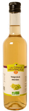 Vinaigre de vin blanc BIO 6 x 50 cl
