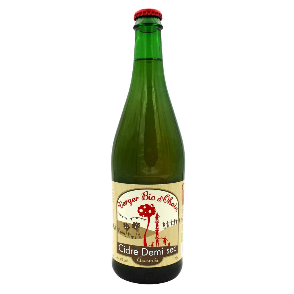 Cidre 1/2 sec d'Ohain  BIO 6 x 75 cl