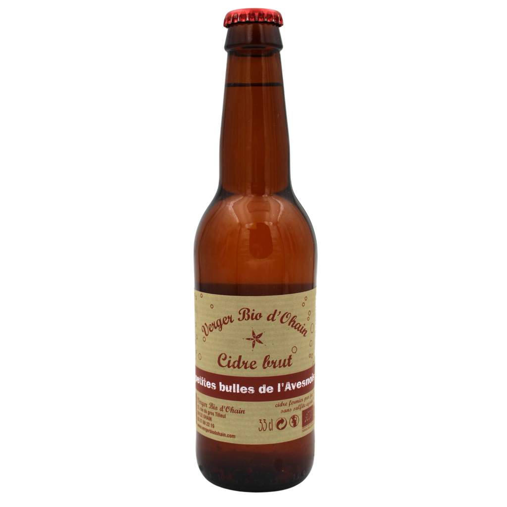 Cidre petites bulles BIO 12 x 33 cl