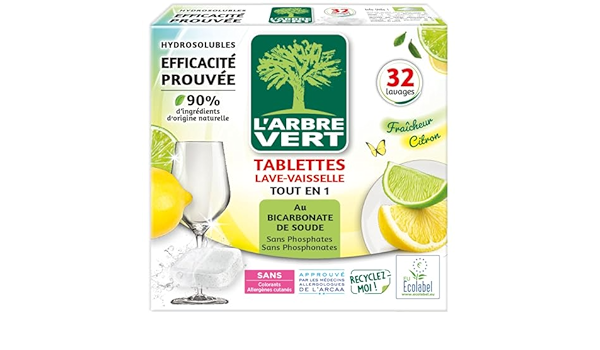 Tablettes hydrosolubles All in 1 - Lemon - 7 x 32 doses