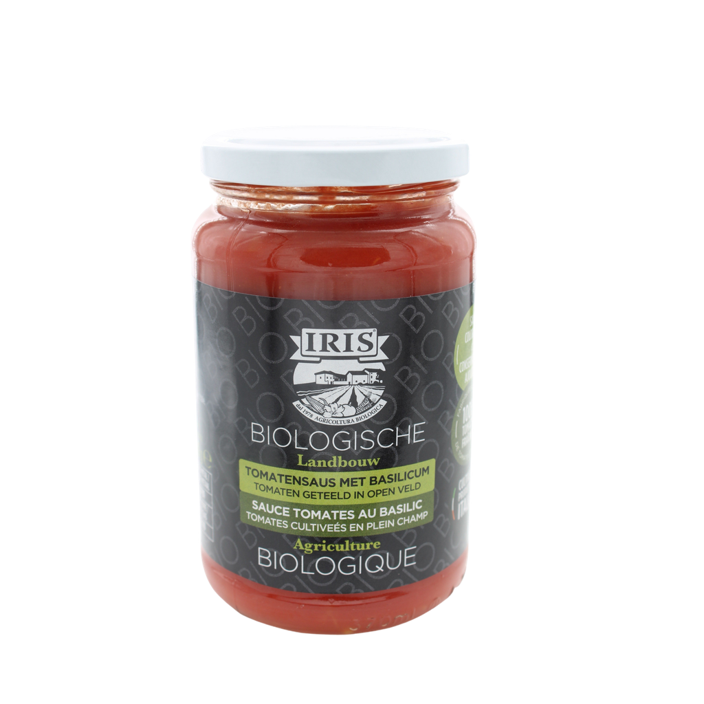 Pulpe tomates basilic BIO 12 x 340 gr