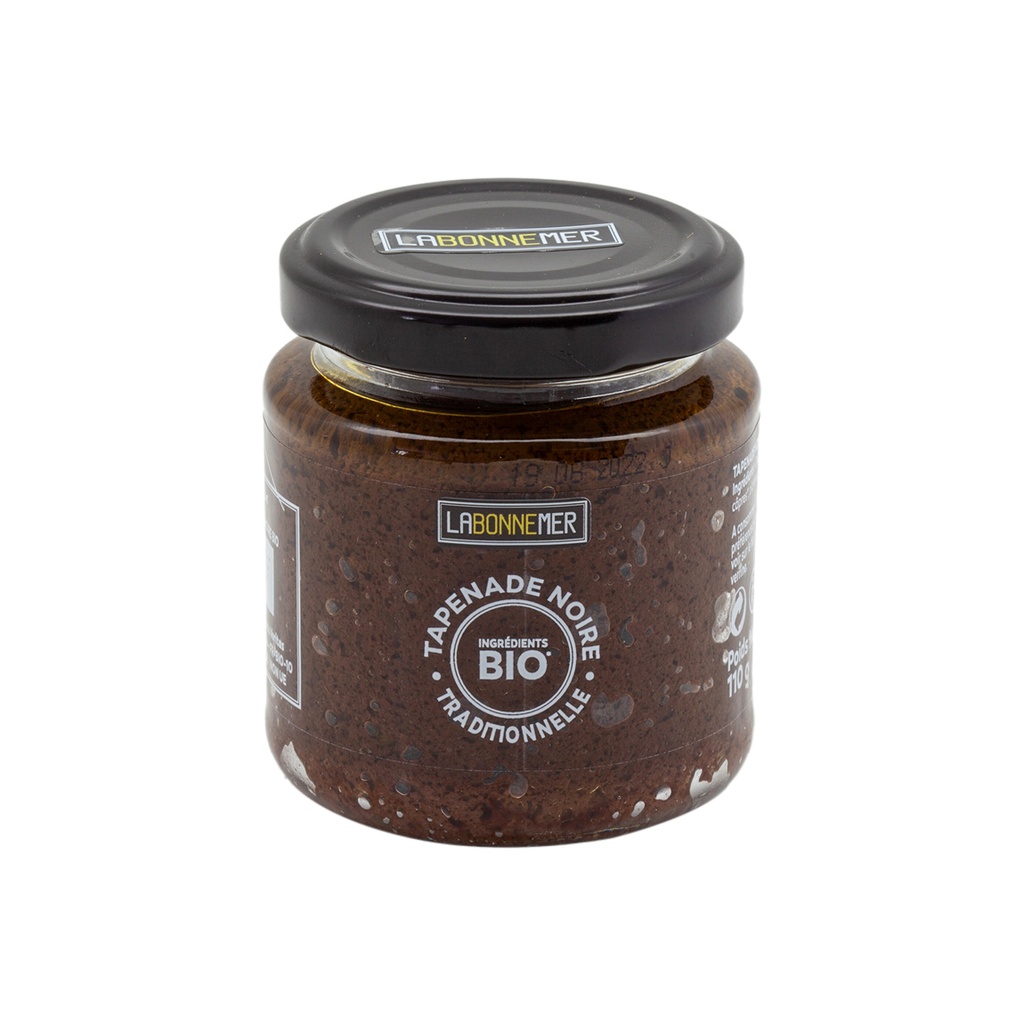 Tapenade noire BIO 18 x 110gr