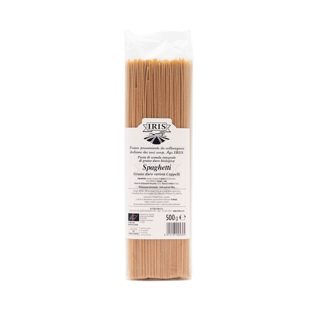 Spaghetti blé ancien Cappelli BIO 12 x 500 gr