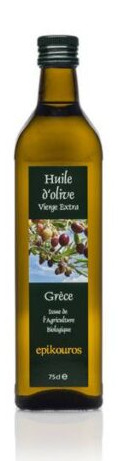 Huile olive extra vierge BIO 750 ml — Carton de 6 pces