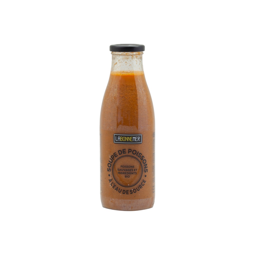 Soupe de poissons aux ingrédients BIO 6 x 750ml