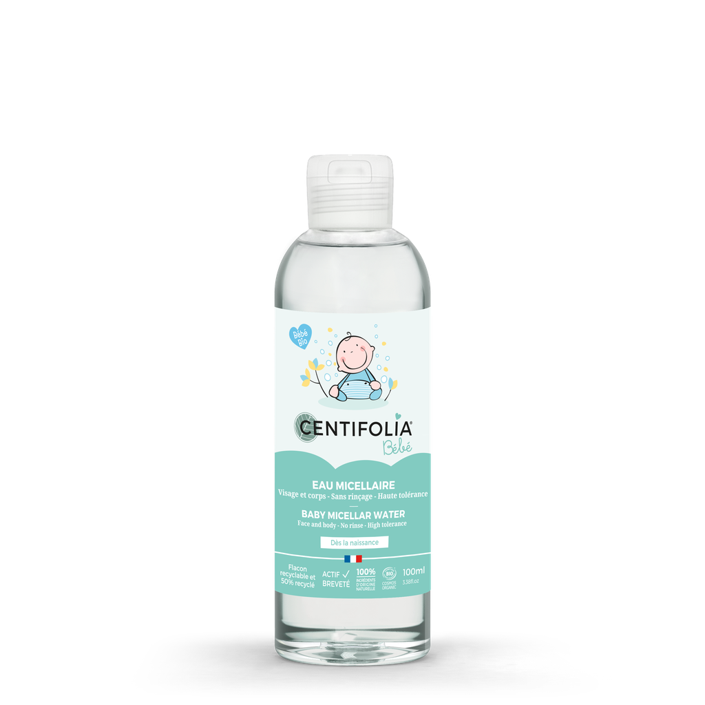 Eau micellaire bébé BIO 100 ml — Carton de 6 pces