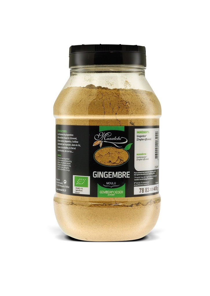 Gingembre poudre BIO 400 g