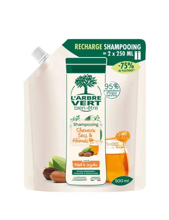 Recharge Shampooing nutrition cheveux secs 6 x 500ml 