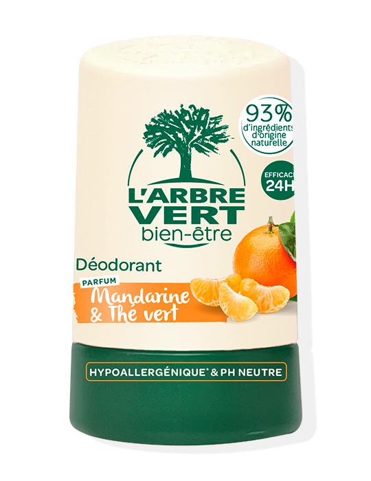 Déodorant bille Mandarine et Thé Vert 12 x 50 ml