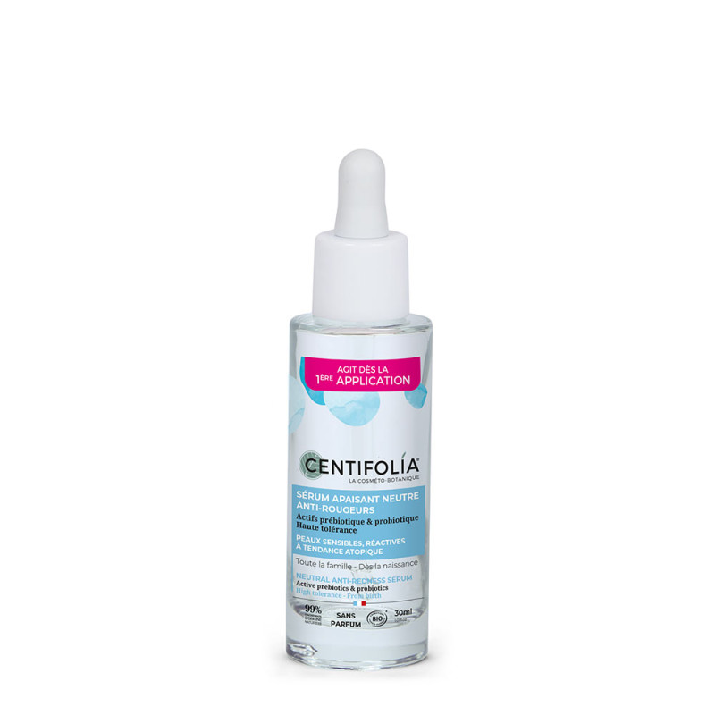 Sérum apaisant neutre anti-rougeurs BIO 30ml — Carton de 6 pces