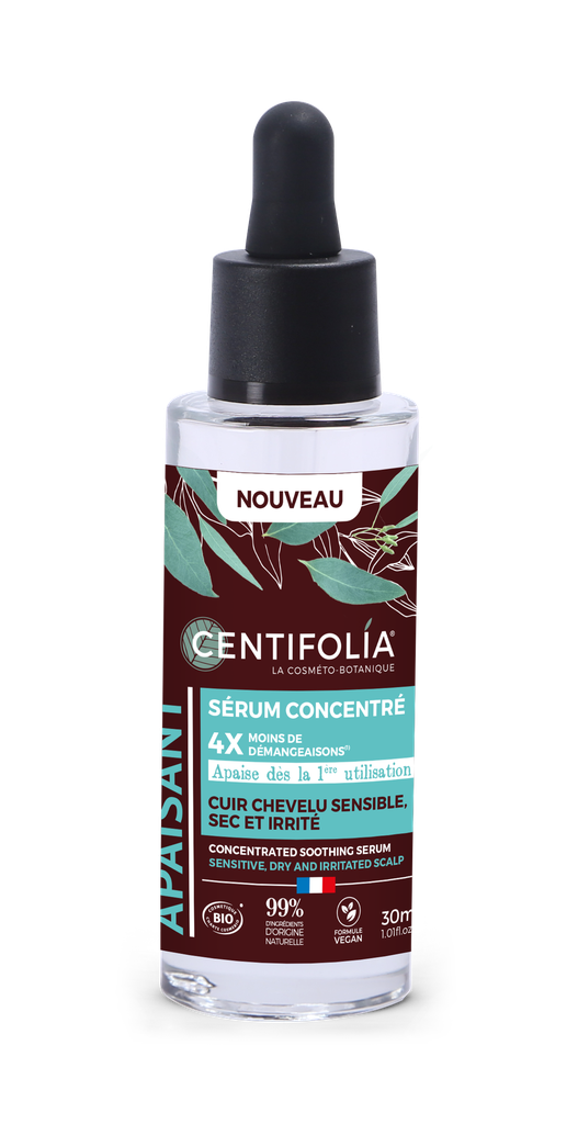 Sérum concentré apaisant BIO 30ml — Carton de 6 pces