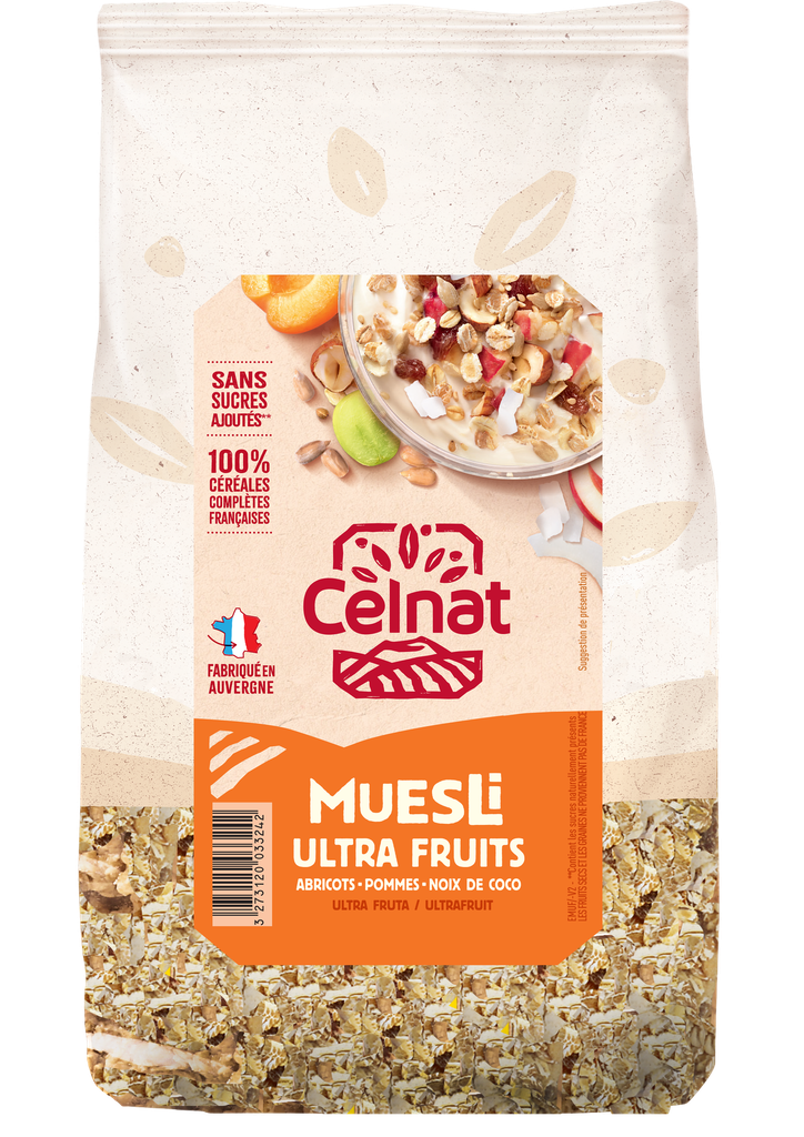 Muesli ultra-fruits BIO 6 x 1kg