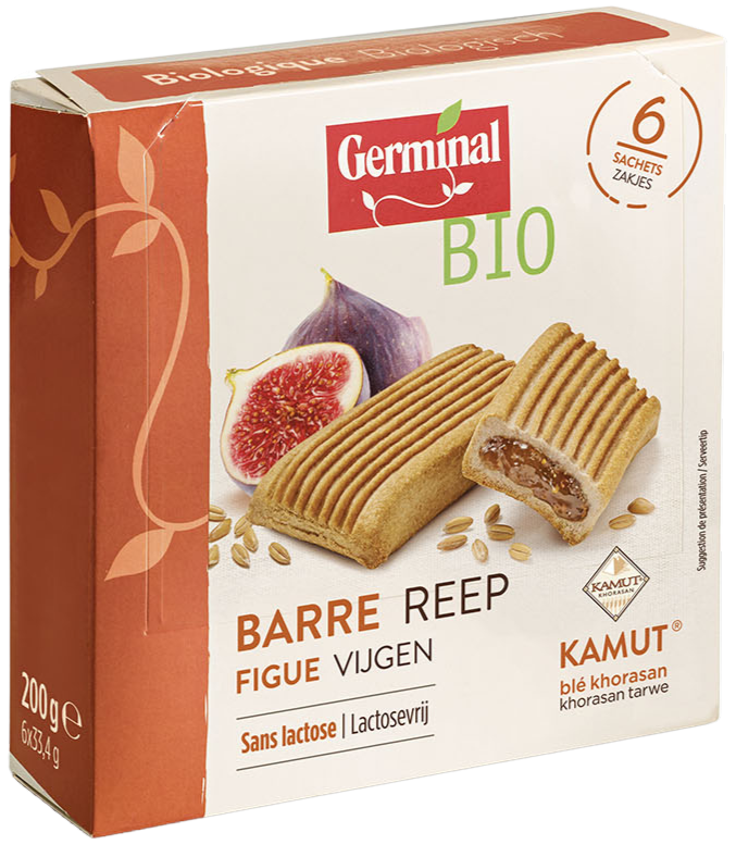 Barre fourrée figues BIO 10 x 200 g